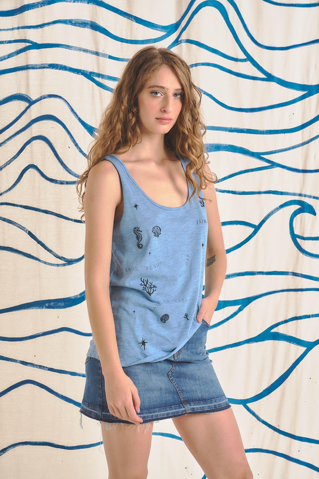 MUSCULOSA TESORO CELESTE